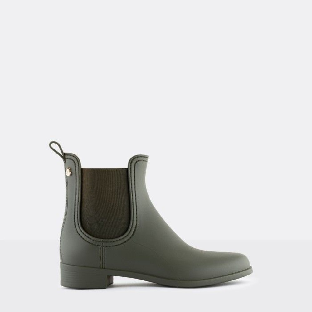 Lemon Jelly Chelsea Rain Boots - Dark Green - 39